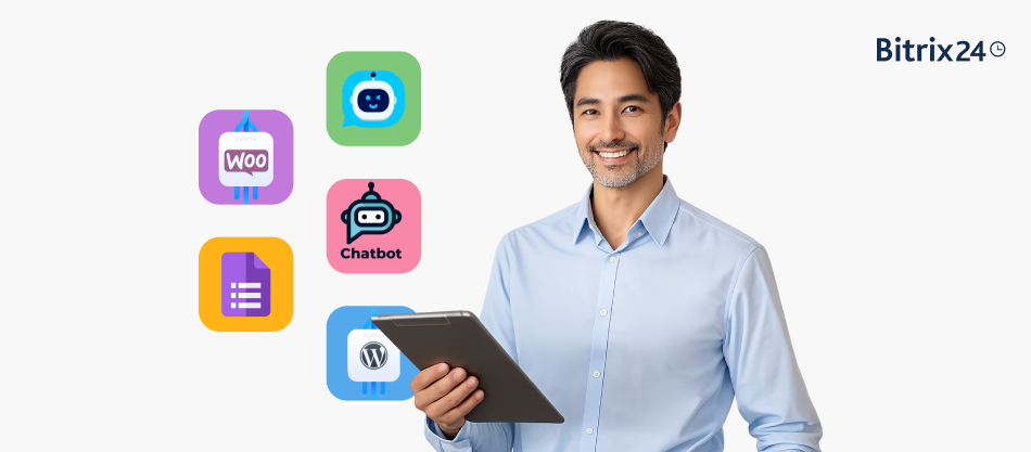 営業業務をスムーズに進めるための Bitrix24 連携アプリ5選