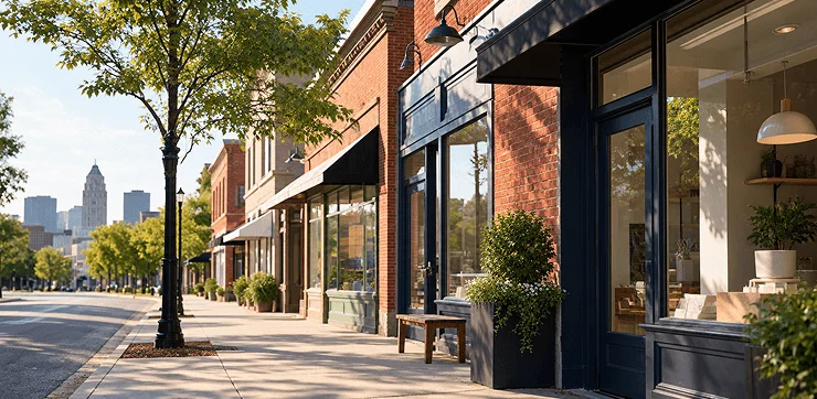 Upper Albany Main Street