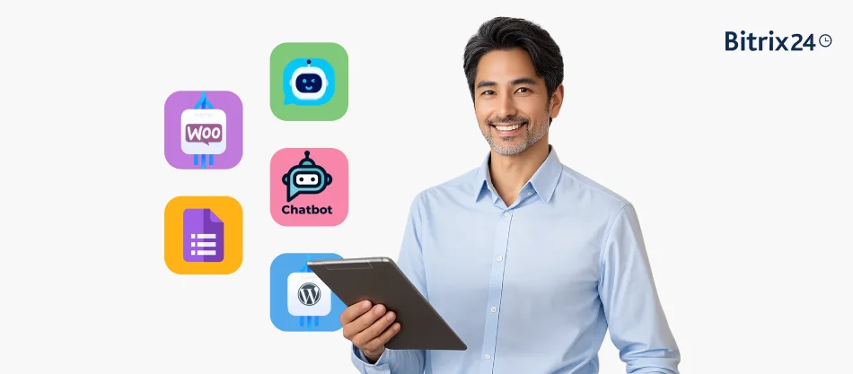 営業業務をスムーズに進めるための Bitrix24 連携アプリ5選