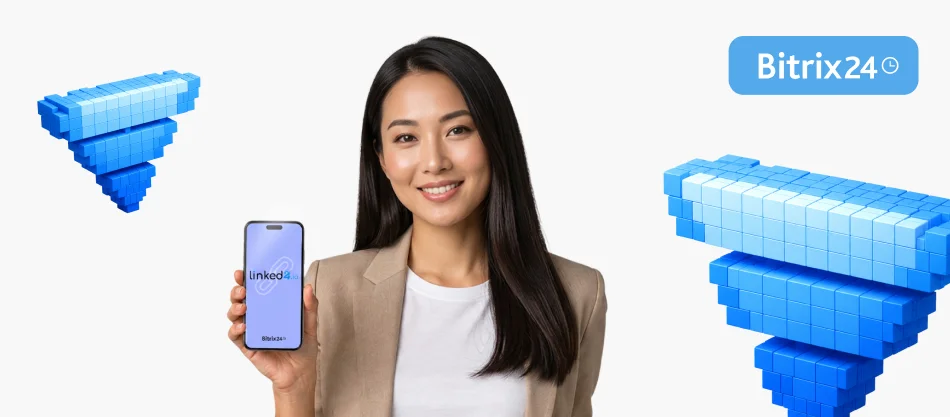Linked24.ioで実現する、Bitrix24とLinkedIn情報のスマートな統合
