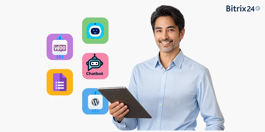 営業業務をスムーズに進めるための Bitrix24 連携アプリ5選