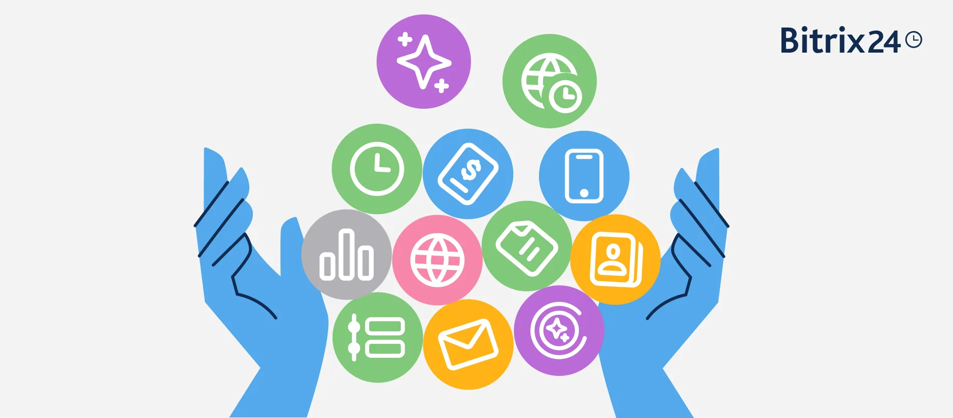 Bitrix24のインターフェース